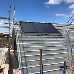 Solar PV Panels on a house roof