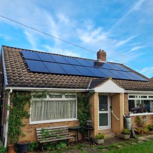 Domestic Solar PV Panel Installation